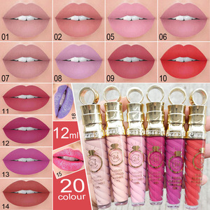 Tube fileté tête de carotte mat métallisé <span class=keywords><strong>nacré</strong></span> brillant à lèvres - Product Image 4