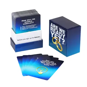Relationship Card Games For Couples Custom Printing Question Playing Cards Conversation Cards