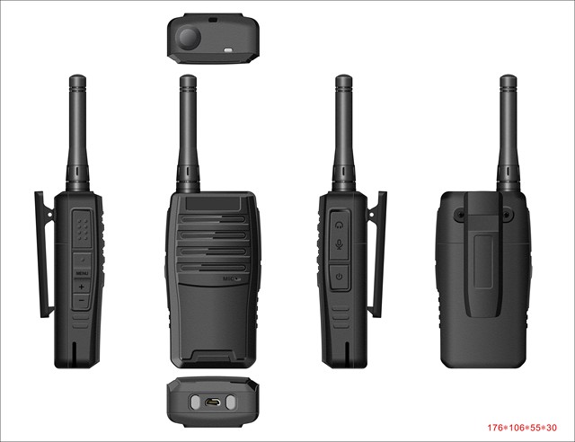 Outdoor Use Convenient Safe Communication clear and Loud Audio Walkie-Talkie Long Range 22 Channels Wireless Walkie Talkie