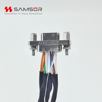 OEM HJ30J Serie Rechteckiger Steckverbinder HJ30J-12TJP Hochgeschwindigkeits-Mikro-D-Steckverbinder mit Kabelkonfektion