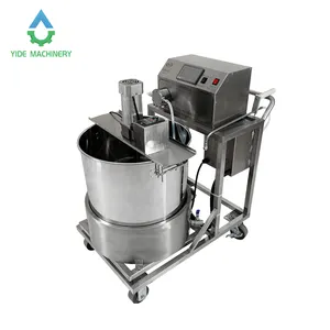 Zonesyide — Machine de remplissage pour la cire de soja, en acier inoxydable, chauffe-cire électrique 2-en-1, compacte pour pots