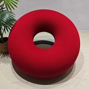Fauteuil de salon simple en tissu de style nordique, design créatif et luxueux, couleur <span class=keywords><strong>macaron</strong></span>, pour chambre à coucher - Product Image 2