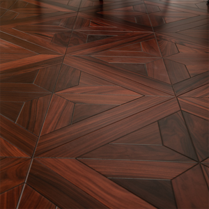 Suelo de Parquet Multicapa de Madera de Palisandro de 14 mm, Resistente al Agua, con Certificación RoHS e ISO9001, Grado ABC, con Textura de Sierra, para Edificios Comerciales - Product Image 2