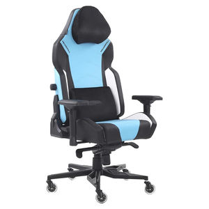 <span class=keywords><strong>Sedia</strong></span> da <span class=keywords><strong>Gaming</strong></span> PC Economica, Moderna, Professionale e Confortevole in Pelle PU, Girevole, con Telaio in Acciaio Estensibile e Capacità di 227 kg - Product Image 1