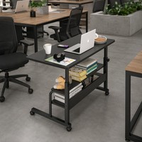 Bureau d'étude moderne pour étudiants, table d'ordinateur, poste de travail simple pour la maison, le bureau, la chambre, le dortoir, l'école, espace d'apprentissage