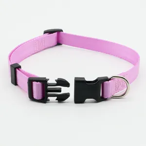 Migliore vendita collare personalizzato collare per cani auto cintura di sicurezza assicurare tessitura regolabile collare per cani