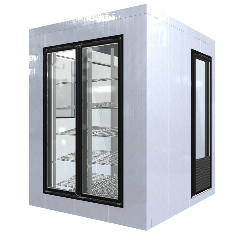 Commercial Glass Door Walk in Cooler