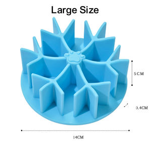 Plato de silicona personalizado para perros y gatos, comedero lento para perros, inserto para comedero lento de acero inoxidable, cuenco para perros - Product Image 6