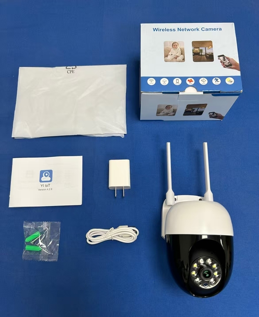 Q2 Q9 Home Surveillance Camera ICSEE Super Look WiFi Dual Camera Dual Display Home Surveillance Pan-tilt Dome Camera