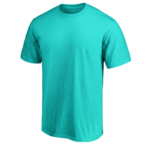 T-shirt de sport respirant et à séchage rapide pour homme, 180 grammes, 100 % polyester, uni, manches courtes, coupe classique, idéal pour la gym, la course et les tenues d'équipe - Product Image 1