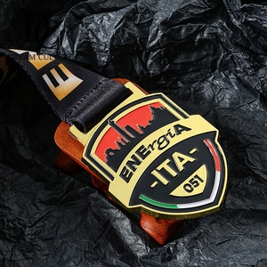 Promotion de la médaille du club de sport chinois, trophée en métal plaqué or personnalisé, médaille et plaques - Product Image 4