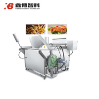 Automatische Industriële Roestvrijstalen Frituurmachine Gas Batch Friteuses Voor Snacks Bananenchips Chips Voor Restaurants