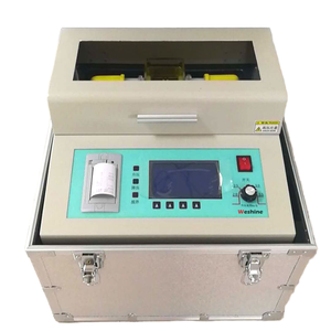 เครื่องทดสอบแรงดันไฟฟ้าฉีกขาดของน้ำมันฉนวนแบบพกพา 80kV อัตโนมัติ สำหรับห้องปฏิบัติการ - Product Image 4