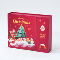 Kotak Hadiah Natal Kualitas Premium Langsung dari Pabrik, Lip Balm, Kaus Kaki, Lilin Aroma