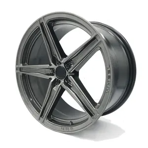 Velg Roda Mobil Aloi Mewah 18X8 5X114.3, Desain Baru Siap Kirim untuk Mobil Penumpang Universal