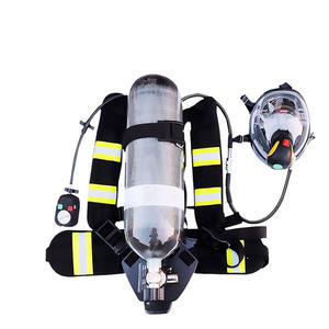 Máscara Facial Completa de Fibra de Carbono con Cilindro Antivaho para Rescate de Emergencia en Incendios, Aparato de Respiración de Aire, Producto de Seguridad - Product Image 5