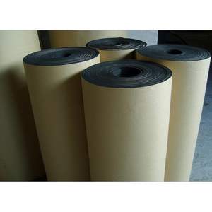 Aislamiento acústico autoadhesivo, tablero de rollo de espuma acústica, tubo de espuma de aislamiento de caucho de neopreno resistente al calor - Product Image 2