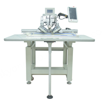 Machine à strass semi-automatique Disen à fixation à chaud, soudage ultrasonique, double tête, routeur CNC sans papier, haute vitesse 220-250 pièces/min