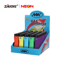 Briquet électronique design moderne imprimé avec logo personnalisé en matière plastique rechargeable USB avec boîte de présentation et emballage pour cigarettes