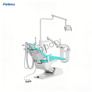 Poltrona Odontoiatrica F08DC-AS3 - Bianca con Sputacchiera in Ceramica Certificata CE, Garanzia di 1 Anno - Product Image 3