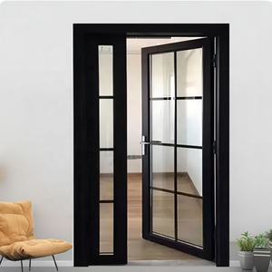 نووكسين فلوريدا مفصلات مقاومة للأعاصير مقاومة للصدمات باب قابل للتعديل من الألومنيوم باب مزدوج خارجي - Product Image 6