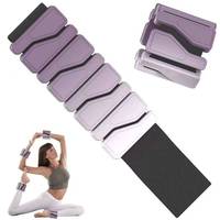 Bracelet de musculation en acier de 2 livres pour Pilates et Yoga, anneau de pied pour leggings, sport et fitness, transfrontalier