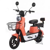 Vélos électriques à prix abordable très demandés en Égypte, E-bike 48V 350W, trottinette électrique rapide, vélo électrique avec pneus à vide de 14 pouces
