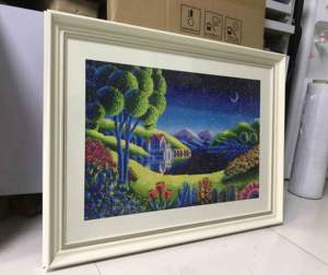 Pintura de Diamantes DIY, Marco de Fotos de Diamantes, <span class=keywords><strong>Cuadro</strong></span> de Diamantes 5D - Product Image 1