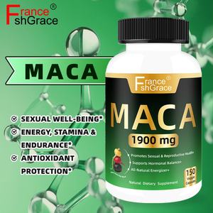 Cápsulas de Extracto de Raíz de Maca para Aumentar la Energía Masculina OEM y Polvo de Maca, Suplementos Deportivos de Marca Privada - Product Image 2