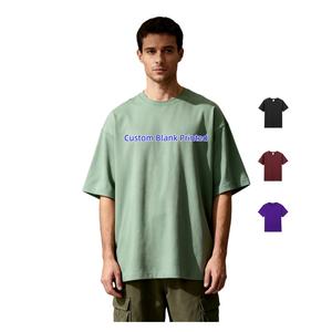 TKAN81D Men's Crew <b>neck</b> <b>High</b> Quality T-shirt Oversized Blank Puff printed T shirt 100% Cotton Fabric <b>Tshirt</b> - Product Image 1
