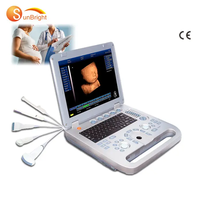 China Draagbare Notebook Ultrasound 3D 4D Ultrasound Scan Machine Echografie Verkoop SUN-800D