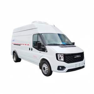 Camion <span class=keywords><strong>frigorifique</strong></span> diesel JMC 4,2 m, capacité de charge de 1 à 3 tonnes, Euro 6, best-seller, populaire en Afrique pour <span class=keywords><strong>le</strong></span> <span class=keywords><strong>transport</strong></span> d'aliments surgelés - Product Image 1