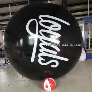 कस्टम लोगो मुद्रण पीवीसी विशाल समुद्र तट गेंद के लिए 2m विज्ञापन प्रचार