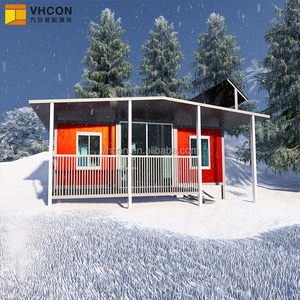 Produsen China Rumah Kontainer Lipat Ekspansiabel Portabel Modular 40Ft Hotel dan Rumah Prefab 20Ft dengan 2 Kamar Tidur - Product Image 5