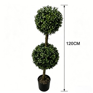 <b>Artificial</b> Double Ball <b>Tree</b> - Product Image 2