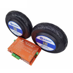 ZLTECH CE ROHS elettrico dc 6.5 pollici kit motore mozzo 24V 150W 5.5N.m IP54 encoder servomotore driver per sedia a rotelle motor driven - Product Image 4