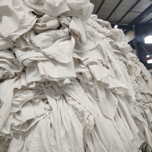 Tessuto industriale pezzi bianco <span class=keywords><strong>abbigliamento</strong></span> in pelle rottami tessile rifiuti stracci di cotone - Product Image 6