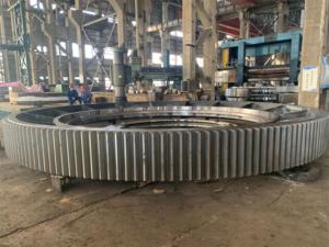 Equipo industrial OEM personalizado Heavy Duty Large Spur Girth Gear - Product Image 3
