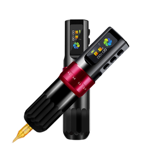 Máquina de Tatuaje Inalámbrica Recargable con Pantalla LED, Pluma de Tatuaje con Batería de 200 mAh para Uso en Arte Corporal - Product Image 3