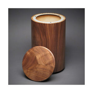 קופסת זיכרון מעץ איכותית לאחסון אפר של חיות מחמד קטנות, כלבים, חתולים וארנבות, סגורה, ניתן להתאמה אישית, סיטונאי - Product Image 1