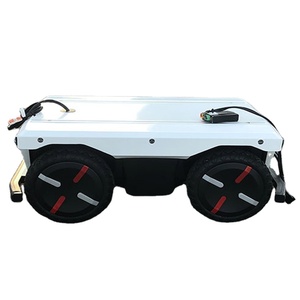 Robot Agv móvil 4Wd autónomo estable de nuevo diseño, Base redonda, restaurante, almacén, rueda de entrega, plataforma de chasis, UGV-8 - Product Image 4
