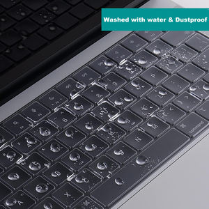 Coque de <span class=keywords><strong>protection</strong></span> transparente pour <span class=keywords><strong>clavier</strong></span> <span class=keywords><strong>MacBook</strong></span> Air 13,6" 15 A3113/A3114/A2681/A2941 & <span class=keywords><strong>Pro</strong></span> 14 16,2 A2918/A2992/A2779/A2780/A2991 Version EU - Product Image 4