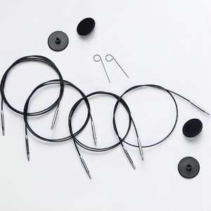 Cables Giratorios <span class=keywords><strong>de</strong></span> Acero Inoxidable <span class=keywords><strong>KnitPro</strong></span> Smooth <span class=keywords><strong>de</strong></span> 40/50/60/80/100/120/150 cm para <span class=keywords><strong>Agujas</strong></span> <span class=keywords><strong>de</strong></span> <span class=keywords><strong>Tejer</strong></span> Circulares Intercambiables - Product Image 6