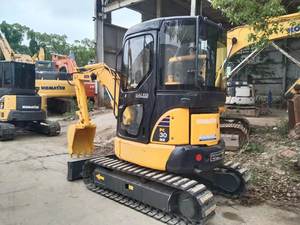 Miniexcavadora Komatsu (usada) Origen japonés Buen estado Horas de trabajo más bajas Incluye núcleo de motor de bomba de motor - Product Image 3