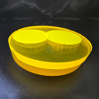 Conversion de longueur d'onde personnalisée de plaques de phosphore CeYAG à haut rendement pour les systèmes d'éclairage laser à fibre Co2 pour l'industrie