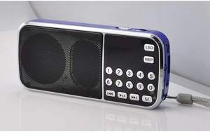 Radio numérique portable AM/FM YMDJL L-088, lecteur MP3 Hi-Fi 600mAh, fente TF/USB, haut-parleur pour seniors - Product Image 6