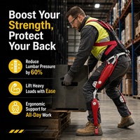 Exosquelette pour levage lourd, économique, pour la manutention en entrepôt logistique, soulage la fatigue et améliore l'efficacité au travail