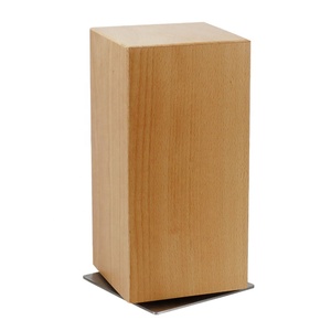Bloc de couteaux magnétique rotatif sans couteaux Porte-<span class=keywords><strong>couteau</strong></span> universel en bois d'acacia naturel Stockage Bloc magnétique rotatif - Product Image 2