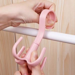 360 °   Ganchos Giratorios para Colgar Ropa, Organizador de Armario que Ahorra Espacio, Perchero para Bolsos, Zapatos, Bufandas, Soporte para Colgar en el Armario - Product Image 4