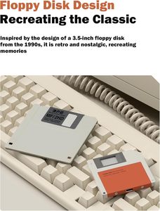 กล่องใส่ฮาร์ดดิสก์ภายนอก Hagibis รุ่น Floppy Disk Style USB 3.<span class=keywords><strong>2</strong></span> Gen2 10Gbps NVMe <span class=keywords><strong>M</strong></span>.<span class=keywords><strong>2</strong></span> 2230/2242 สำหรับ MacBook/<span class=keywords><strong>iPad</strong></span>/Android/iPhone 17 <span class=keywords><strong>Pro</strong></span> - Product Image 2
